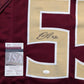 Florida State Seminoles Braden Fiske Autographed Signed Jersey Jsa Coa