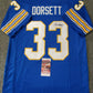 Pitt Panthers Tony Dorsett Autographed Signed Custom Jersey Jsa Coa