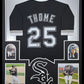Framed Jim Thome Autographed Signed Chicago White Sox Beckett Holo