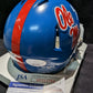 Ole Miss Rebels Jonathan Mingo Signed Speed Mini Helmet Jsa Coa