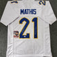 Pitt Panthers Damarri Mathis Autographed Signed Inscribed Jersey Jsa Coa