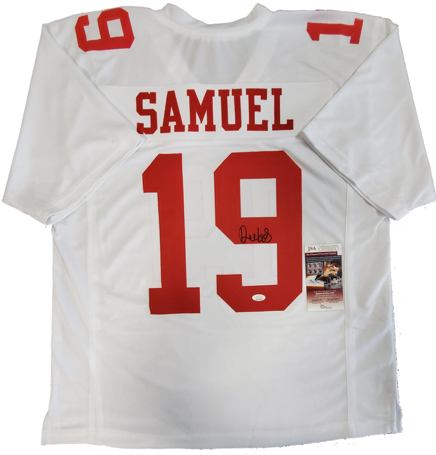 San Francisco 49Ers Deebo Samuel Autographed Signed Jersey Jsa Coa