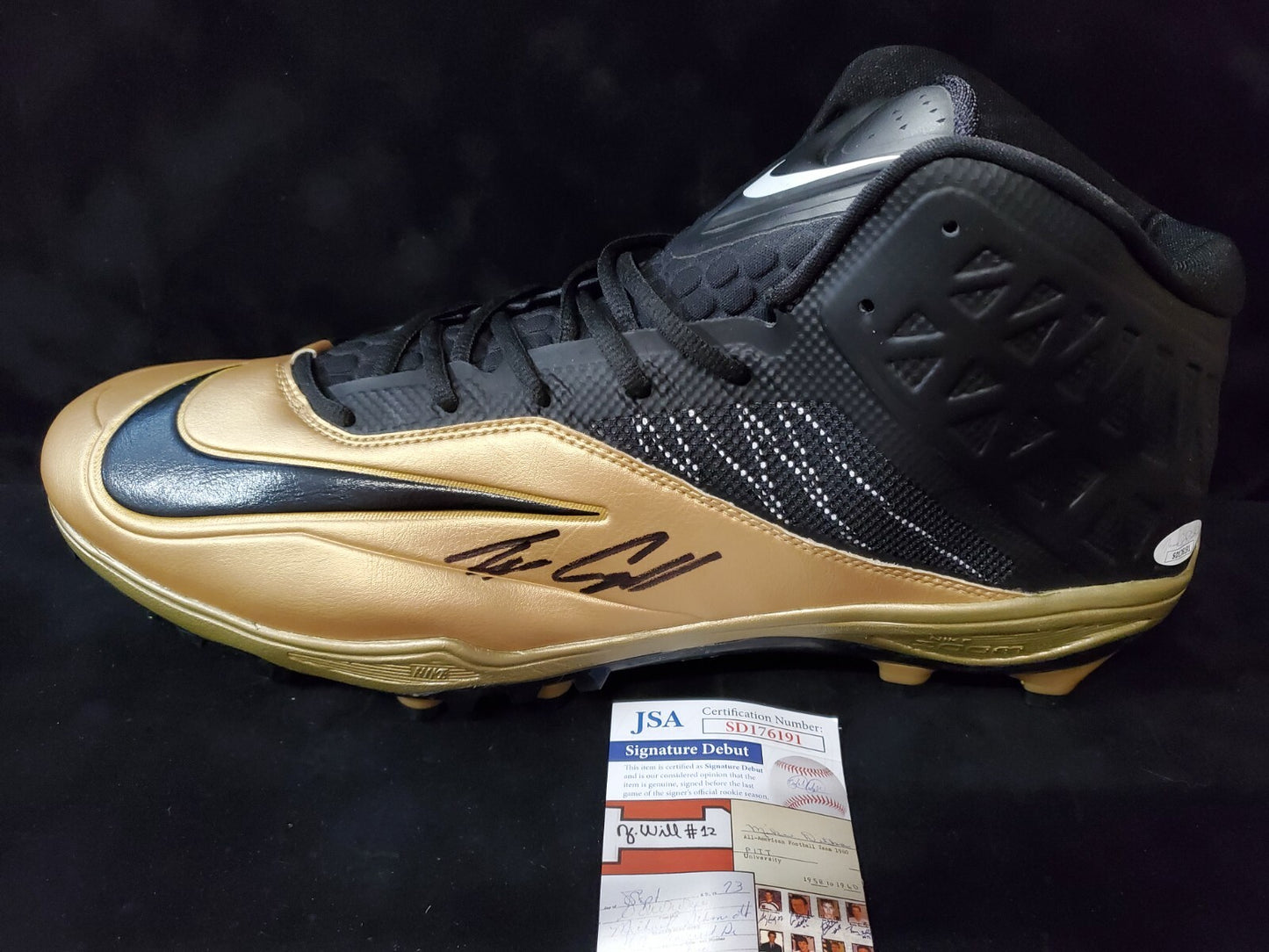 Tyson Campbell Autographed Signed Cleat Jsa Coa