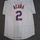 New York Mets Luisangel Acuna Autographed Signed Custom Jersey Jsa Coa