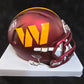 Washington Commanders Jaylin Lane Signed Speed Mini Helmet Beckett Holo