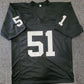 Las Vegas Raiders Malcolm Koonce Autographed Inscribed Jersey Jsa Coa