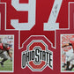 Framed Ohio State Buckeyes Cam Heyward Autographed Signed Jersey Jsa Coa