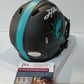 Miami Dolphins Jevon Holland Autographed White Signed Eclipse Mini Helmet Jsa