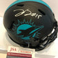 Lynn Bowden Autographed Signed Miami Dolphins Eclipse Mini Helmet Jsa Coa