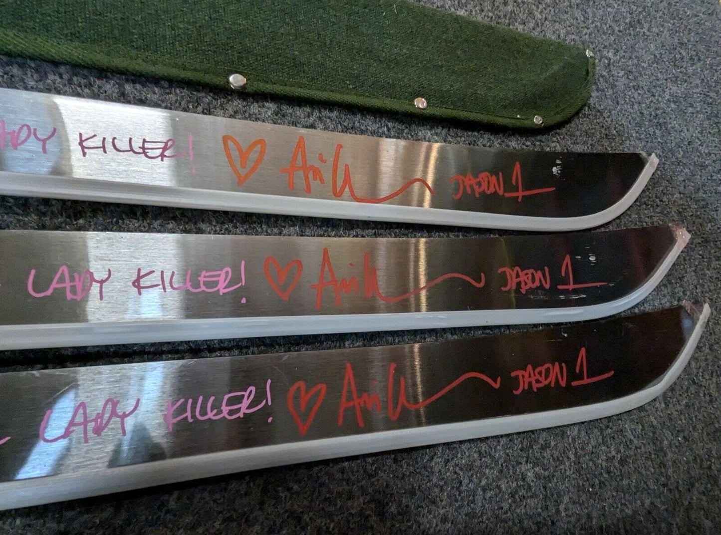 Ari Lehman Signed Inscribed Jason Voorhees Friday The 13Th Machete Jsa Coa