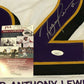 Baltimore Ravens Ray Lewis Autographed Signed Stat Jersey Jsa  Coa