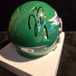 Philadelphia Eagles Jordan Davis Autographed Signed Kelly Speed Mini Helmet Jsa