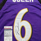 Baltimore Ravens Patrick Queen Autographed Signed Jersey Jsa Coa