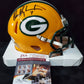 Don Majkowski Autographed Green Bay Packers Speed Mini Helmet Jsa Coa