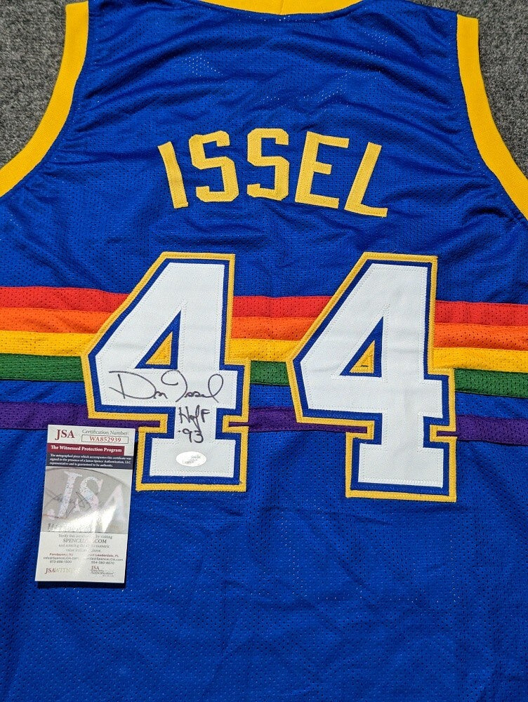 Denver Nuggets Dan Issel Autographed Signed Inscribed Jersey Jsa Coa