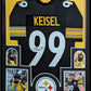MVP Authentics Framed Pittsburgh Steelers Brett Keisel Autographed Signed Jersey Jsa Coa 449.10 sports jersey framing , jersey framing
