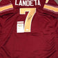 Sean Landeta Autographed Signed Philadelphia Stars Jersey Jsa  Coa
