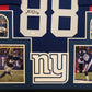 Framed N.Y. Giants Evan Engram  Autographed Signed Jersey Jsa Coa