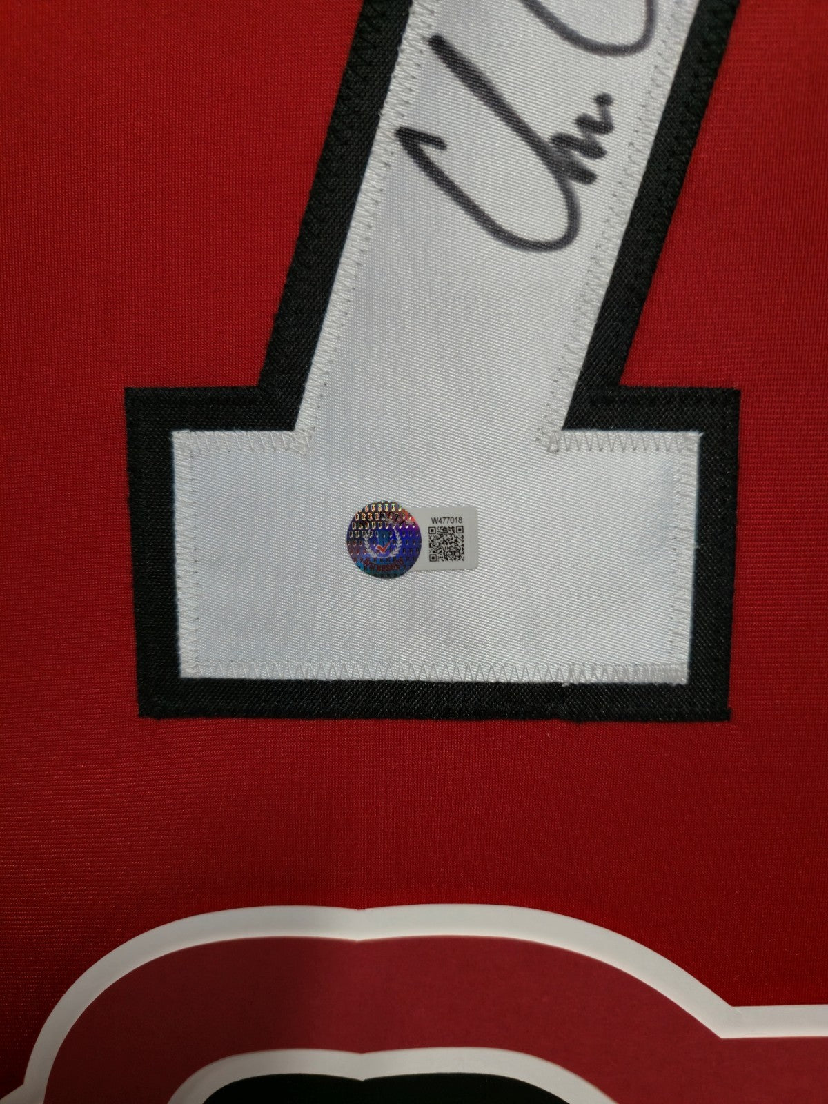 Framed Chicago Blackhawks Chris Chelios Autographed Inscribed Jersey Beckett Coa