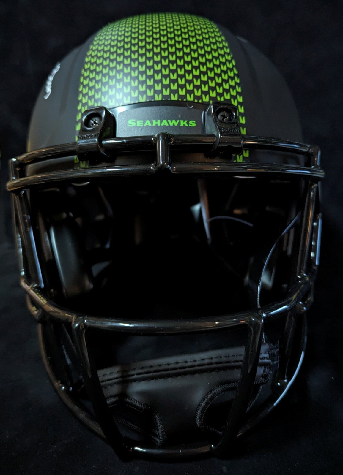 Seattle Seahawks Devon Witherspoon Signed Full Size Eclipse Authentic Helmet Bas