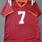 Virginia Tech Hokies Michael Vick Autographed Signed Jersey Jsa Coa