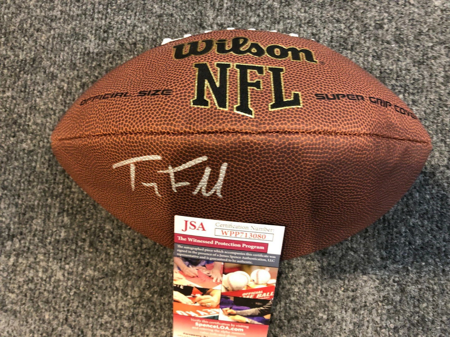 Denver Broncos Troy Fumagalli Autographed Signed Nfl Football Jsa Coa
