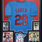 Custom Framed Minnesota Twins Rod Carew Autographed Signed Jersey Jsa Coa