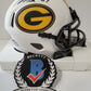 Jordy Nelson Autographed Signed Green Bay Packers Lunar Mini Helmet Bas Holo