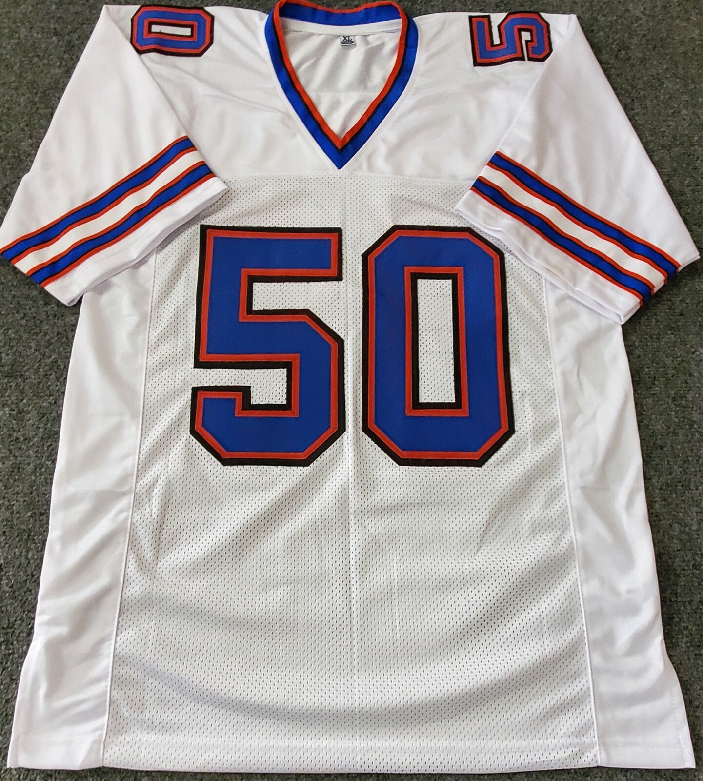 Buffalo Bills Gregory Rousseau Autographed Signed Jersey Jsa Coa