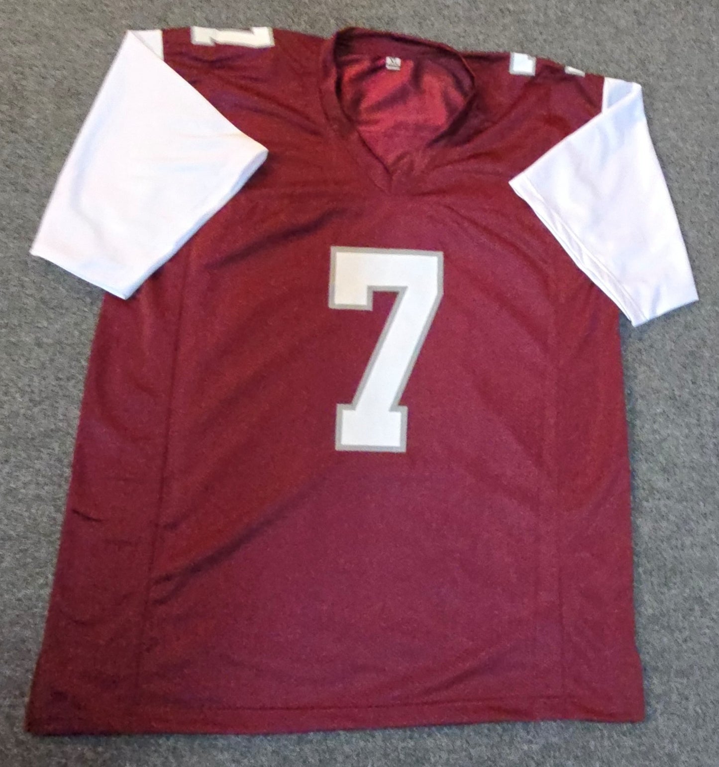 Columbia High School Roughnecks Cam Ward Autographed Signed Jersey Jsa Coa