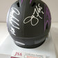 Baltimore Ravens Joe Flacco Anquan Boldin Dual Signed Eclipse Mini Helmet Jsa