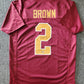 Washington Football Team Dyami Brown Autographed Signed Jersey Beckett Holo