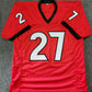 Georgia Bulldogs Eric Stokes Autographed Signed Inscribed Jersey Jsa  Coa