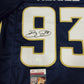 Brigham Young Byu Brett Keisel Autographed Signed Jersey Jsa  Coa