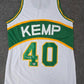 Seattle Supersonics Shawn Kemp "Reign Man" Autographed Signed Jersey Beckett