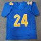 Phil Campbell Iii Unsigned Pitt Panthers Style Custom Jersey