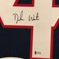 Framed Houston Texans Deshaun Watson Autographed Signed Jersey Beckett Coa