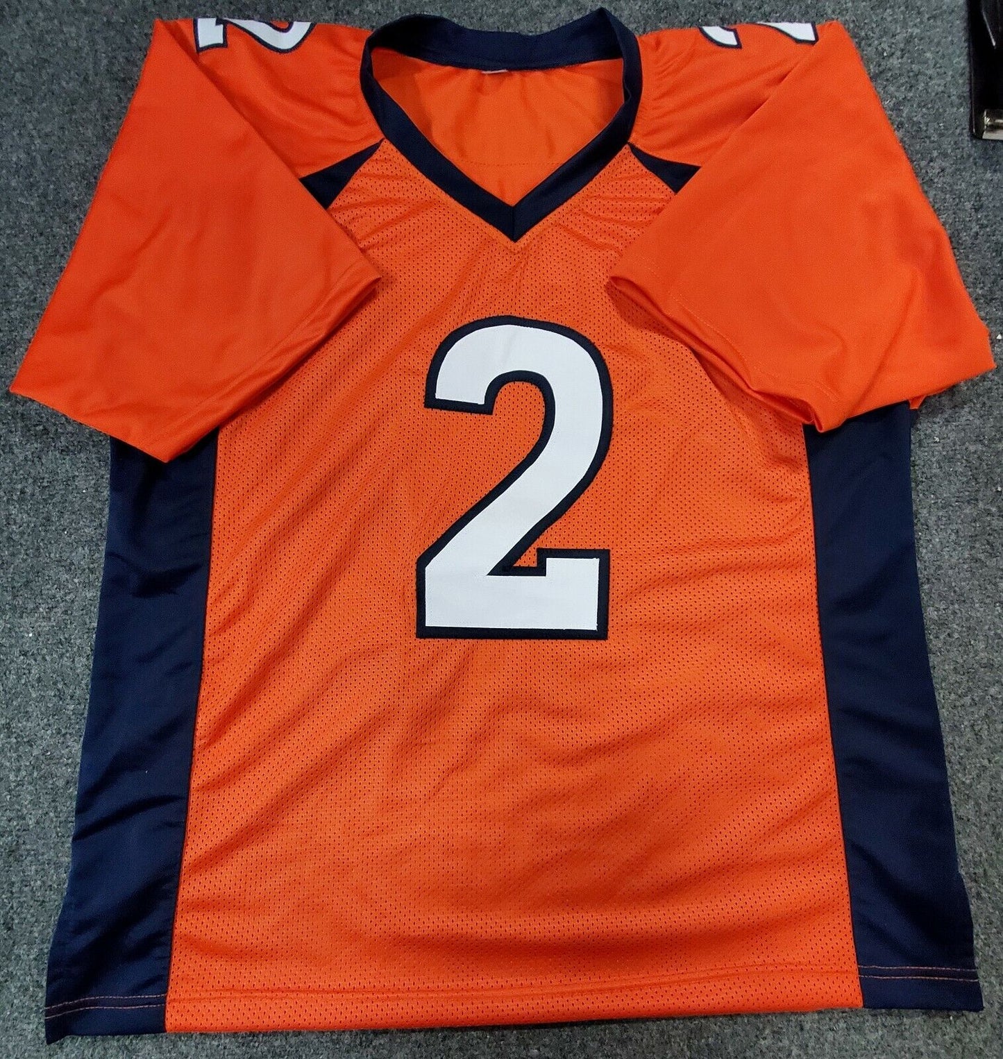 MVP Authentics Denver Broncos Patrick Surtain Ii Autographed Signed Jersey Jsa  Coa 161.10 sports jersey framing , jersey framing