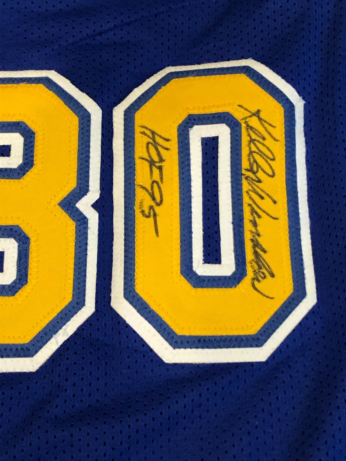San Diego Chargers Joiner-Winslow-Chandler  Signed Air Coryell Jersey Jsa Coa