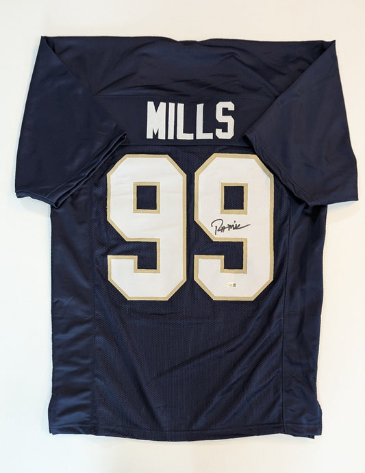 Notre Dame Rylie Mills Autographed Signed Jersey Jsa  Coa