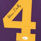 Framed Adrian Dantley Autographed Signed Utah Jazz Jersey Jsa Coa