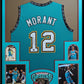 Framed Memphis Grizzlies Ja Morant Autographed Signed Jersey Beckett Holo