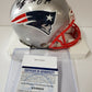 New England Patriots Steve Grogan Autographed Signed Mini Helmet Psa Coa