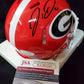 MVP Authentics Georgia Bulldogs Jordan Davis Autographed Signed Mini Helmet Jsa Coa 117 sports jersey framing , jersey framing