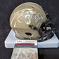 Carolina Panthers Brian Burns Signed Salute To Service Mini Helmet Jsa Coa
