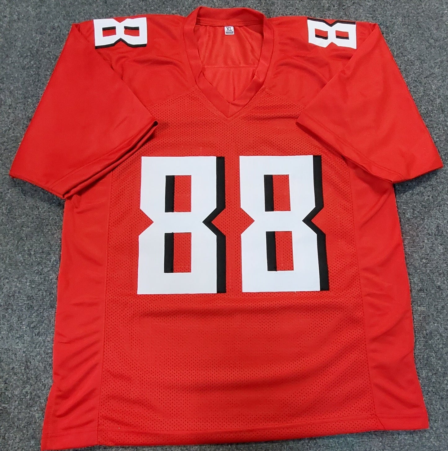 Atlanta Falcons Frank Darby Autographed Signed Jersey Jsa Coa