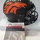 Denver Broncos Javonte Williams Signed Eclipse Mini Helmet Jsa Coa