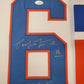 Framed Pat Lafontaine Autographed Inscribed Hof 03 N.Y. Islanders Jersey Jsa Coa