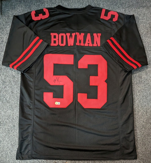 San Francisco 49Ers Navorro Bowman Autographed Signed Jersey Jsa Coa