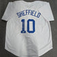 Los Angeles Dodgers Gary Sheffield Signed Custom Jersey Beckett Holo